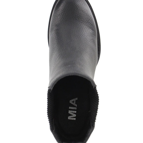 MIA Black Chunky Heel Jody Bootie in Black Women’s size 9 - Picture 9 of 14